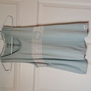 Hurley athletic tank top size large lt blue